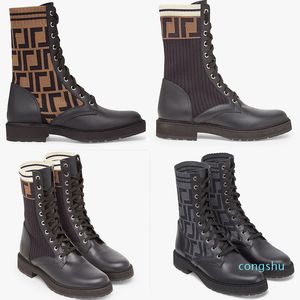 Designer Martin Boots gestrickte DamenHerbst- und Wintersocken Stiefel Stiletto alFashion Boot