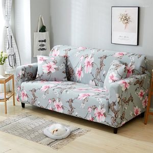 Sandalye kapakları 1/2/3/4 Peony Seater Seater Seater Funiture Cover COUCH COUCHEAT Loveseat Slipcover Slipcover Her Şey Dahil Kayma Dayanıklı