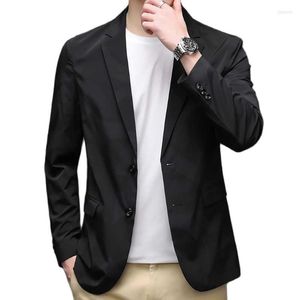 Men's Suits Fashion Spring Summer Smart Casual Blazer Men Leisure Slim Fit Korean Style Male Clothing