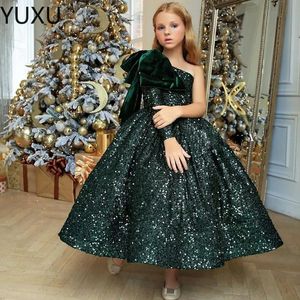 2022 Flower Girl Dresses bambine Girls Shoot Shoot Shoot Clothes Birthday Wedding Gowns Ospite