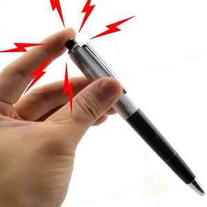 Tricky Spoof Electric Pen Toys April Fool s Day Practical Grappen Writable Ballpoint Pen Funny Novelty Gift for Children Boys