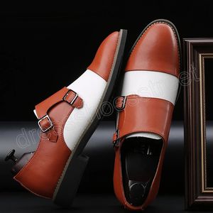 Erkekler için çift keşiş kayış ayakkabıları oxford ayakkabıları gelinlik ofis slip üzerinde ayakkabı erkek zapatilla hombre