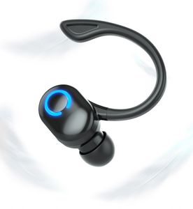 Drahtlose Buletooth-Telefon-Ohrhörer, In-Ear-Einzel-Mini-Ohrhörer, Freisprecheinrichtung, Stereo-Musik-Headset mit Mikrofon für Smartphones