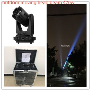 1pcs IP65 outdoor waterproof moving head lights 470w 20r sharpy sky beam spot light with flight case