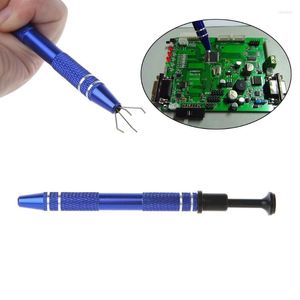 Set di utensili manuali professionali Pinzette in metallo per afferrare piccoli componenti Chip IC durevoli J04 22 Drop