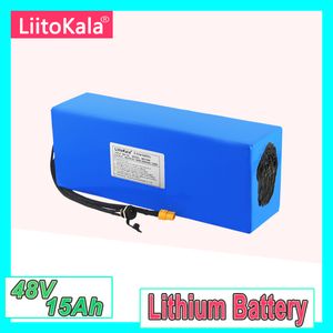 Liitokala 48V 15AH 18650 E-Bike-Batterien Li Ion Battery Pack Bicycle Scoot Conversion Kit Bafang 1000W XT60 Plug 54,6 V Ladeger￤t