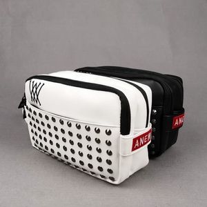 Golf Bags Sports Goods Storage Bag Handbag Clutch Bag Zipper Fashion Rivet Korean Trend Bag Golf