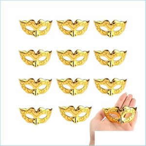 Party Decoration 24 Pieces Decorative Mini Masquerade Decorations Mardi Gras Venetian Mask Party Gift Drop Delivery 2021 Homeindustry Dhwn8