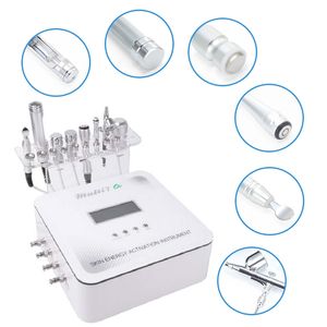 7 in 1 Multifunzione Mesoterapia senza ago Macchina per elettroporazione Bipolare RF Sollevamento galvanico della pelle Microdermoabrasione Diamante Peeling Ance Trattamento Anti invecchiamento