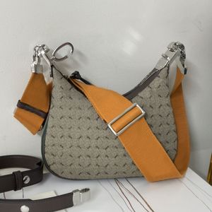 Umhängetasche, Handtasche, Schultertasche, Tragetaschen, echtes Leder, klassische Buchstaben, Metallschnalle, beidseitig, abnehmbarer Gurt, Schultergurt, Reißverschluss, Damen-Clutch