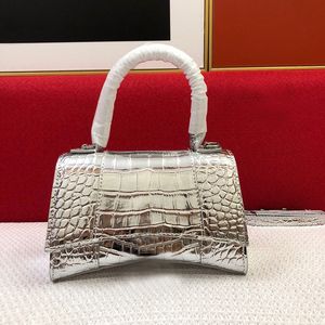 Bolsas de noite designer de luxo bb bolsa de crocodilo padrão feminina bolsa de couro hour glass women totes bolsas