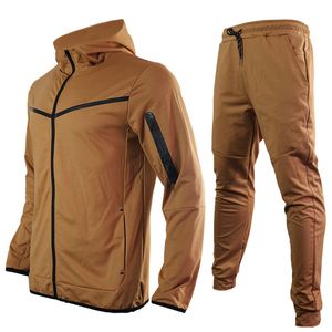 tuta da uomo tuta tecnica tuta da uomo giacche designer abbigliamento zip up lettera tute manica lunga e pantalone Uomo Tute Felpa con cappuccio Felpe Pantaloni