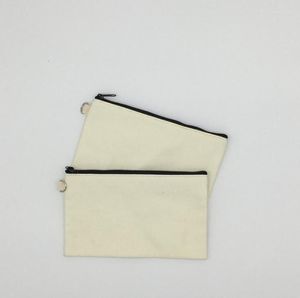 Подарочная упаковка 300pcs 19,5x11cm Canvas Zipper Cencil Case Pence Purd Pouch Cotton Cosmetic Bags Makeup Мобильные сцепления Сумка для сцепления на заказ оптом
