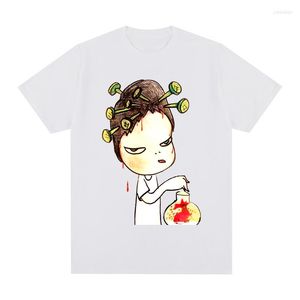 T-shirts pour hommes yoshitomo nara vue golffish mignon t-shirt coton homme tee tshirt tops
