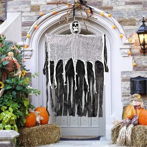 Outros suprimentos de festa de evento Halloween Skull Skull Ghost Houd House Decoration Horror Props Festa de Halloween Pingente Indoor Outdoor Home Door Bar Decor 220901