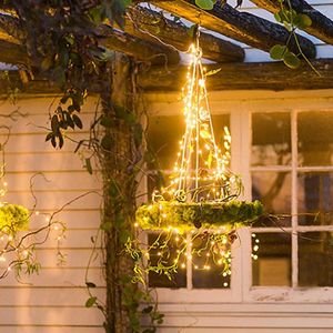 Strips 100/200 LED Fairy Lights Waterfall For Christmas Tree Indoor Outdoor Garden Yard Party Romantic Wedding Decor Vine Lighting