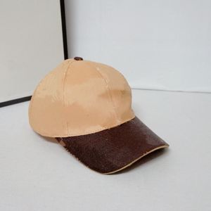 Berretto da baseball con protezione solare di alta qualità Cappello decorato da designer o da uomo da donna Berretto stampato con linguetta
