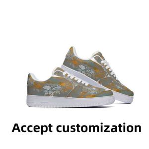 Custom shoes 1 Accept customization UV printing process mens womens size 38-45 eur white sports sneakers trainers fashion