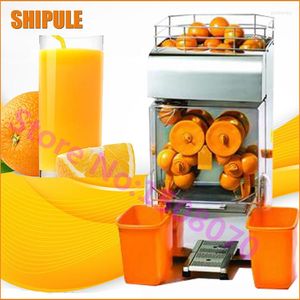 Juicers Shipule roestvrij staal Automatische elektrische sinaasappels Juicer commercial Gebruikte sapextractormachine