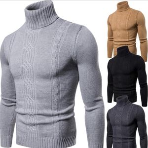 Herren Herbst und Winter Slim Fit Pullover Pullover Mann Koreanisch vertikal gestreiftem Weihnachtspullover Pull Tops187z