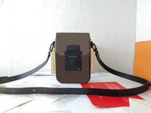 S-LOCK VERTICAL WEARABLE Geldbörse Schulter-Cross-Body-Handytasche zum Tragen alltäglicher Dinge, Herren-Organizer, Geldbörsen, Tageskupplungen