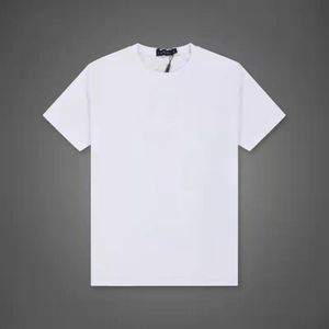 Wholesale 2243 Summer New Polos Shirts European and American Men's Short Sleeves CasualColorblock Cotton Large Size Embroidered Fashion T-Shirts S-2XL