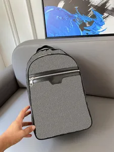 Designer di alta qualità da uomo a doppia spalla zaino da scuola per studenti zainetto zaino borsa per laptop