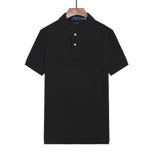 Commercio all'ingrosso 2053 Estate New Polo Camicie Maniche corte da uomo europee e americane Casual Colorblock Cotone T-shirt di moda ricamate di grandi dimensioni S-2XL