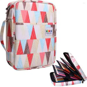 Cosmetic Bags 220 Slots Large Capacity Pencil Bag Case Organizer For Student Watercolor Pen Pens S