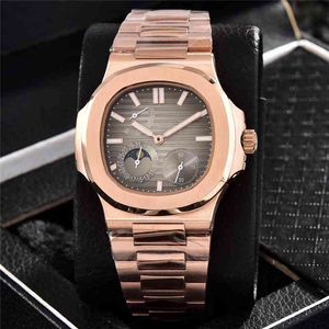 Luksusowe zegarek dla mężczyzn zegarki mechaniczne Pełna funkcja Automatyczna biznes 904L Fine Steel Geneva Brand Brand WristWatches