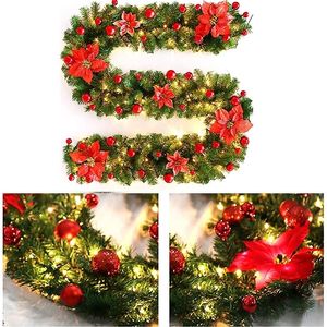 Outros suprimentos de festa de evento 27m LED LEVEL Light Christmas Rattan Wreath Wrinal