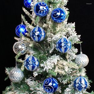 Party Decoration Christmas Ball Ornaments 16 Pcs Mini Tree Glitter Colored Hanging Decor Vase Fillers Birthday