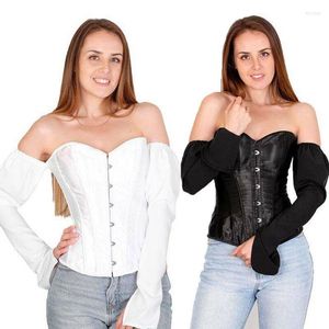 Women's Blouses Women's & Shirts Womens Off-shoulder Long Sleeve Solid Color Shirt Sexy Corset Strap Casual Tops Strapless Backless