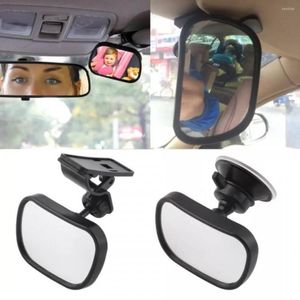 Accessori interni Specchietto per auto Sedile posteriore di sicurezza Baby View 2 in 1 Monitor per bambini convesso posteriore regolabile Car-styling