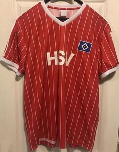 1982 1983 Hamburger SV Retro Soccer Jersey 83 84 Horst Hrubesch Milewski Magath Rolff Vintage Classic Coppa Europe