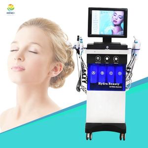 NEW Generation Beauty Salon H2o2 Microdermabrasion Vertical Style Hydra Beauty Skin System Hydro Facials Machine Oxygen Injector