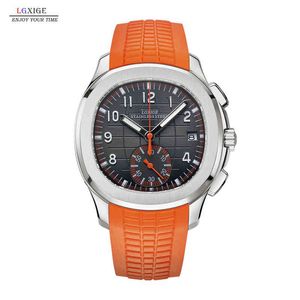 Lyxur för män Mekaniska klockor Mens High End lysande vattentätt rostfritt stål Granade Genève Brand Sport Wristwatches