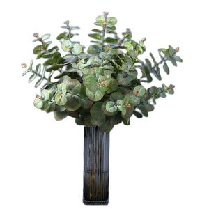 ONE Faux Flower Long Stem Citronella 31" Length Simulation Eucalyptus Greenery for Wedding Home Decorative Artificial Plants