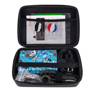 Портативное курение Enail Electric Dab Nail Pen Rig Rig Wax Pid TC Box с титаном Ti Titanium Decient Suil E -Quartz Kit Silicone Pad