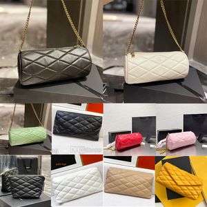 Sade Mini Tube Torba Diamond Połączony Duża torebka koperta Magnetyczna przednia klapa Crossbody All-Over Carre torebki luksusowe designerskie torba na ramię