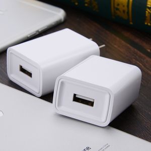 V 2A 1A EU US AC Home Chargers Travel Wall Charger Plugs för iPhone Samsung Huawei HTC Android Phone PC -surfplatta