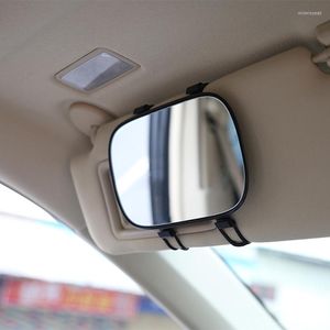 Accessori interni Arrivo Visiera parasole per auto portatile Specchio per il trucco Ombreggiatura solare HD Cosmetici Auto Vanity Styling