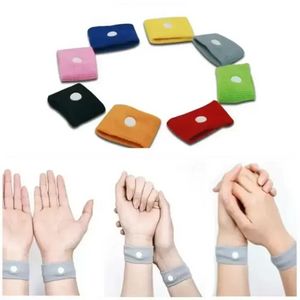 Party Favor Anti Nausea Wrist Support Sports Cuffs Safety Wristbands Carsickness Seasick Antis Motion Sickness Motion Sick Wrists Bands 902