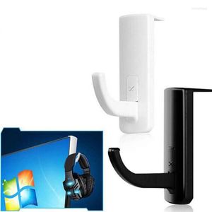 Hooks 1PCS Portable Wall Hook Universal Headphone Headset Hanger PC Monitor Earphone Stand Rack Useful Tool