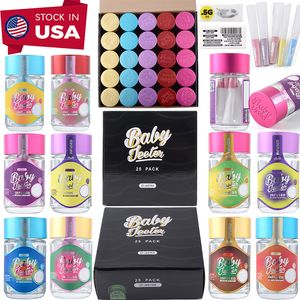 USA Stock Baby Jeeter Infused Smoking Accessoies Paper Bag Pack Prerolls Papper Stammar Tabacco Container High Potency Liquid Diamond Cone Box Package