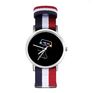 Armbanduhr Kassette Quarz Uhr Fr￼hling Design Armband Jungen ungew￶hnliche erschwingliche Armbanduhr