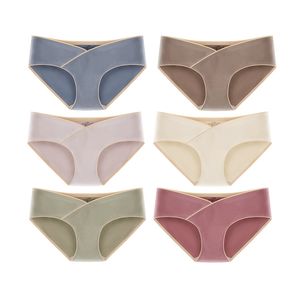 Cotton Maternity Intimates Briefs Across V Low Waist Belly Underwear for Pregnant Women 100 KG Can Wear Pregnancy Panties 20220902 E3