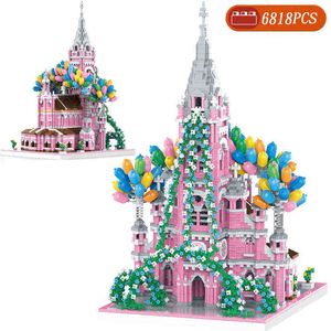 Blokkeert nieuwe MOC Creative vrienden Militaire Medieval Medieval Princess Castle Church Building Blocks Model Diy Toys For Girls Birthday Gift T220901