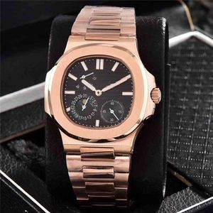 Luxury Watch for Men Mechanical Watches Philippes Pełna funkcja Automatyczna biznes 904L Fine Stal w Geneva Brand Sport WristWatches