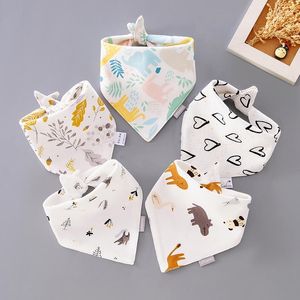 Akcesoria do włosów 39 Style Bandana Bandana BIBS Trójkąt Burp Ubrania karmiące bawełnę dla chłopców dziewcząt unisex niemowlę ślinę